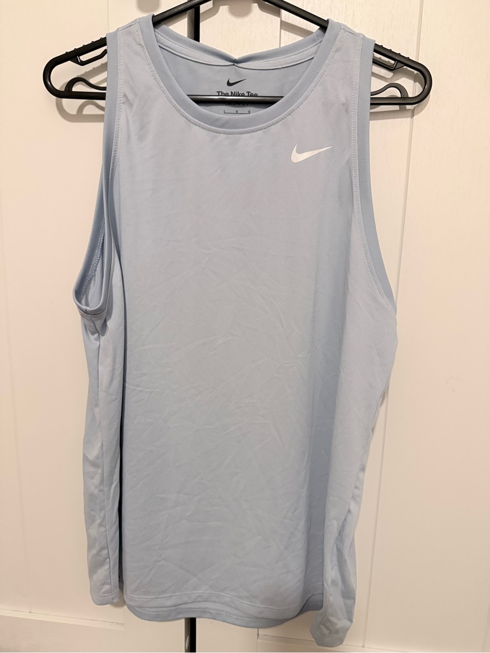 Nike One Dri-FIT Women's Tank Top Blue Large